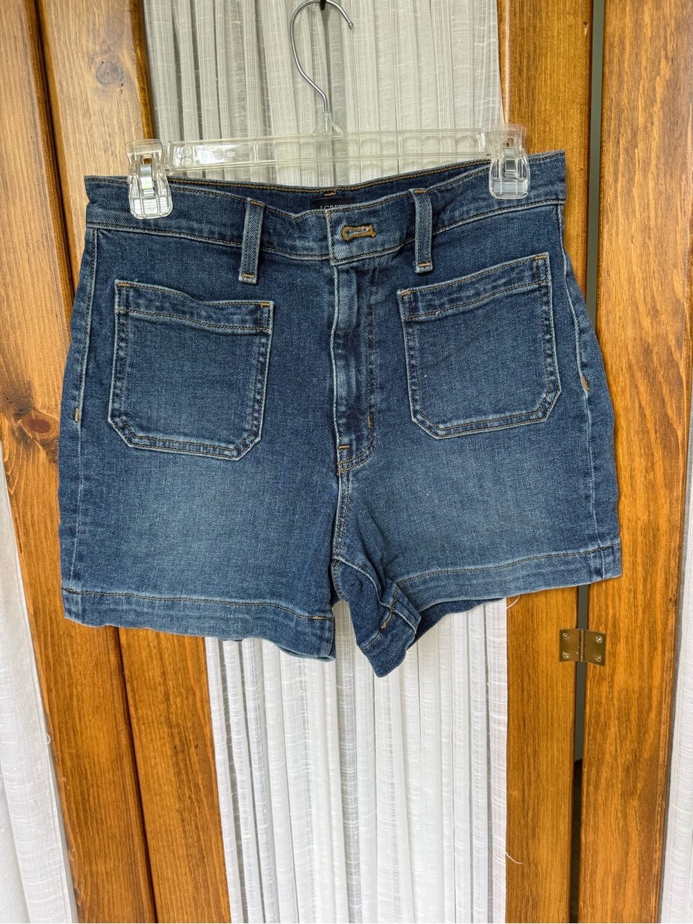 J Crew Sailor Denim Shorts